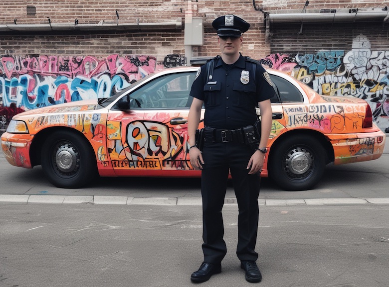 Dyslectic Portland Cop
