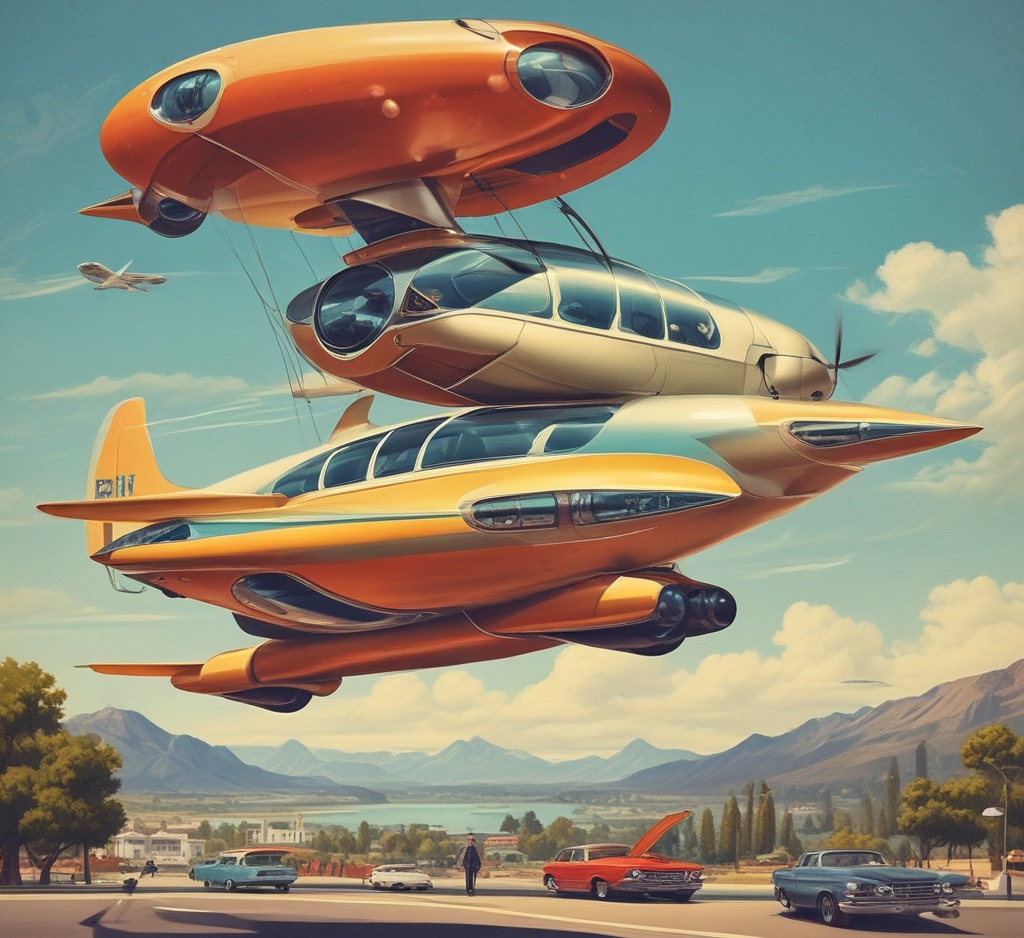 1950s Flying Cars