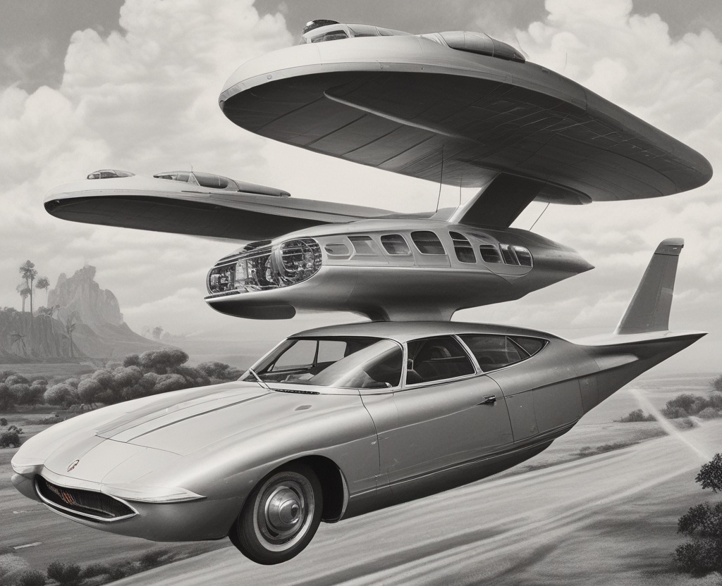 1950s Flying Cars