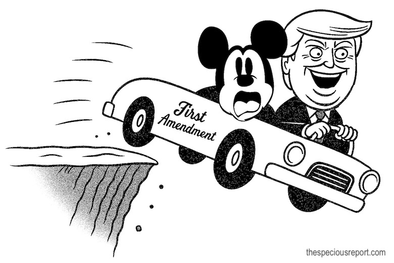 Trump Wrecking First Amendment