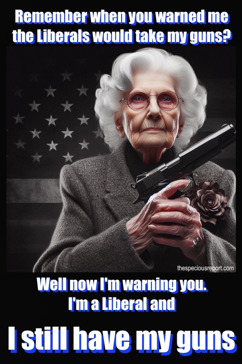 Liberal Guns Meme