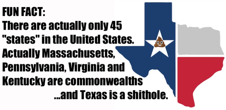 Shithole Texas Meme